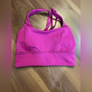 Lululemon Athletica Fuchsia Sports Bra